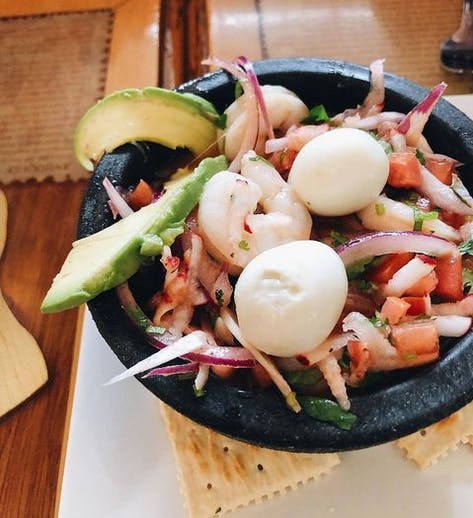 Ceviche de Camarones