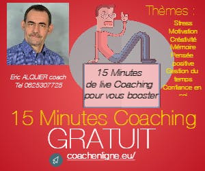 Vos 15 premières minutes de coaching en ligne gratuites