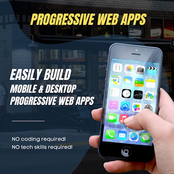 progressive web apps builder