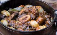 Lamb and Oxtail Potjie