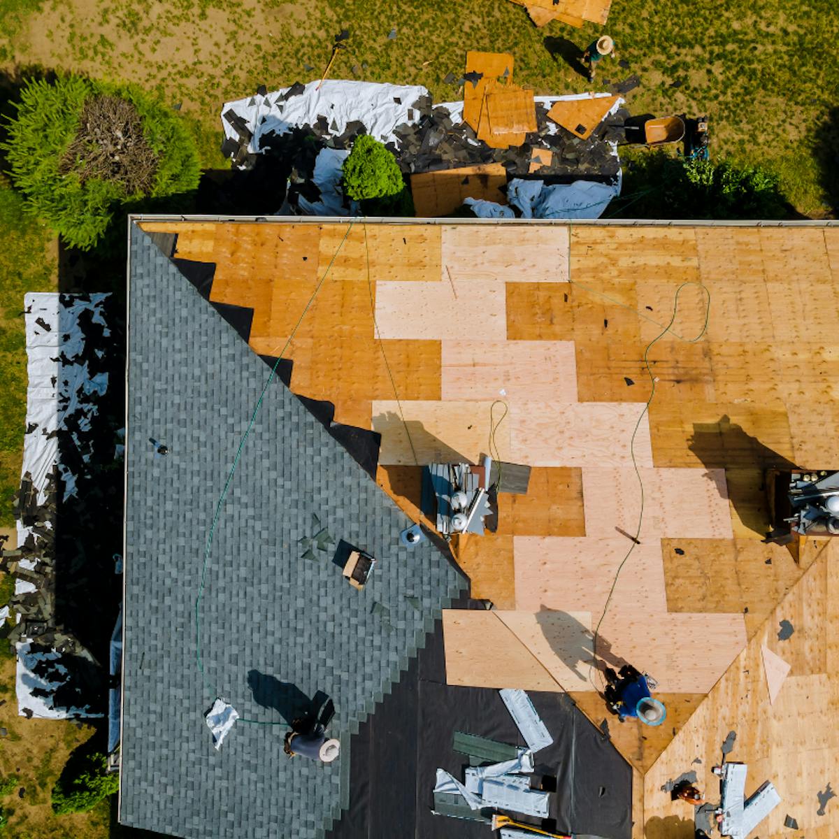 Docs Roofing - Full roof replacement Hail damage