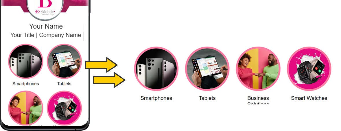 Custom round buttons made with MobiFirst button widget.