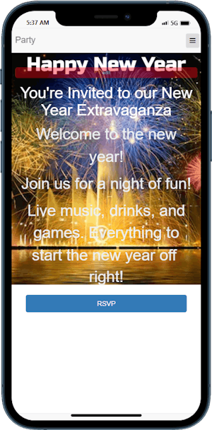 Party Invite 2