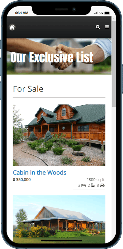 Real Estate Widget