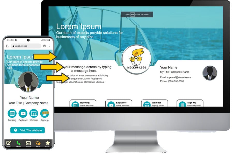 Tropical Mobile First Template