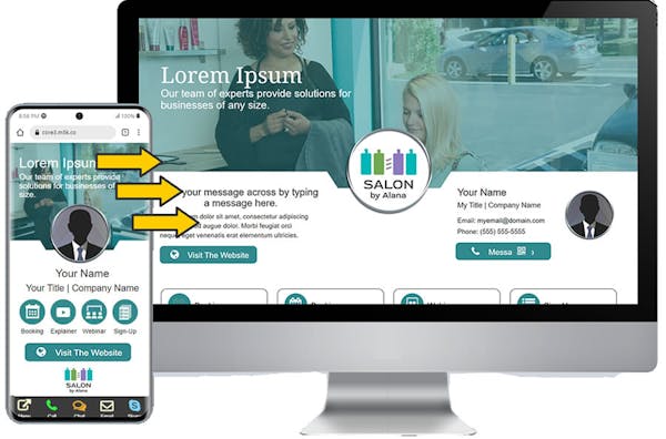 Teal Mobile First Template