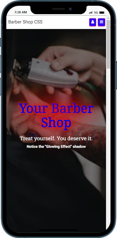 Barber Shop 4 CSS