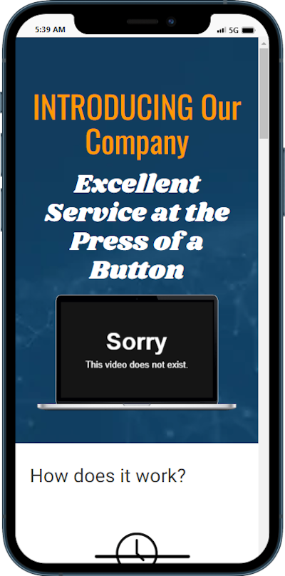 Countdown Landing Page