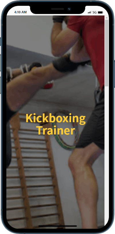 Kickboxing Trainer