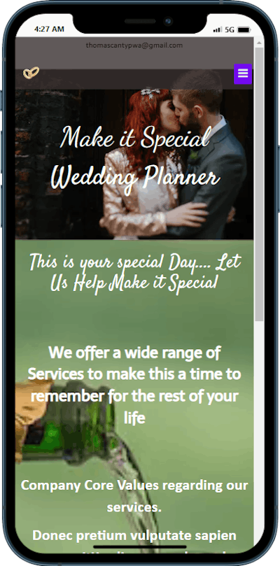 Memories Wedding Planner