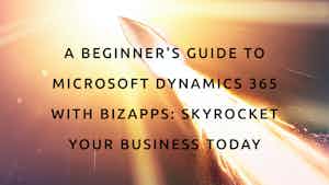 A Beginner's Guide to Microsoft Dynamics 365 with BizApps: Skyrocket Your Business Today