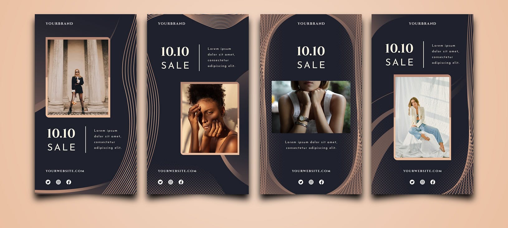 Website Examples Portrait View