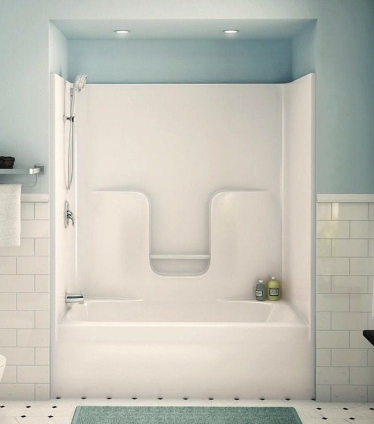 Solace Shower fiberglass shower