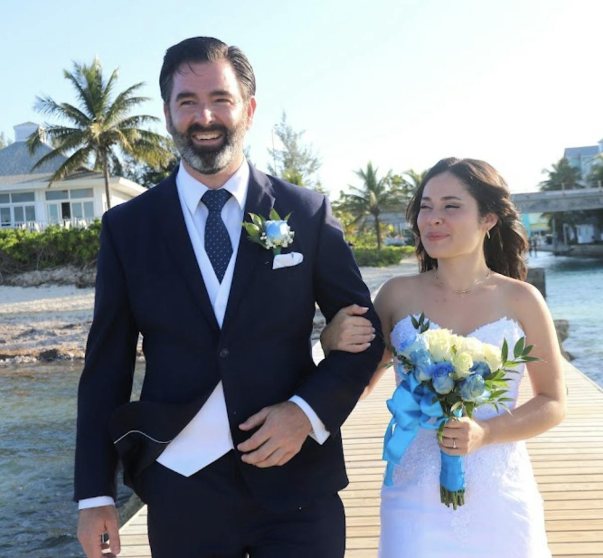 Bahamas wedding for two