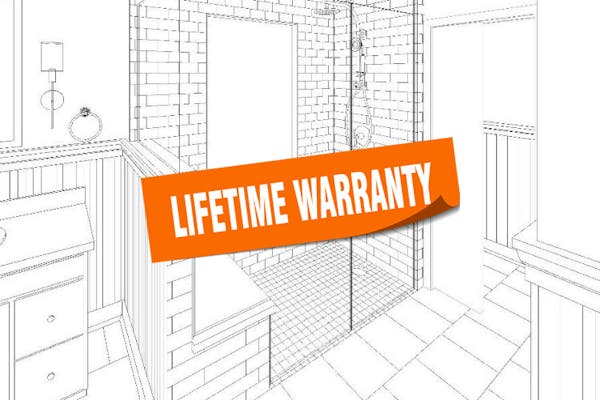 Solace Showers lifetime warranty