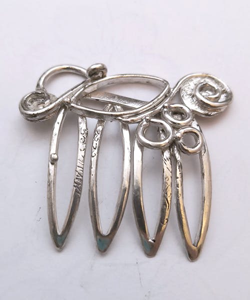 pettinino in argento