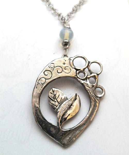 Ciondolo in acciaio chirurgico