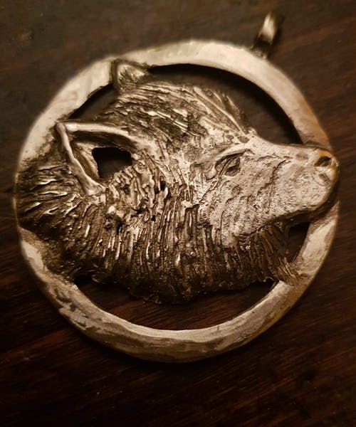 Ciondolo in acciaio chirurgico