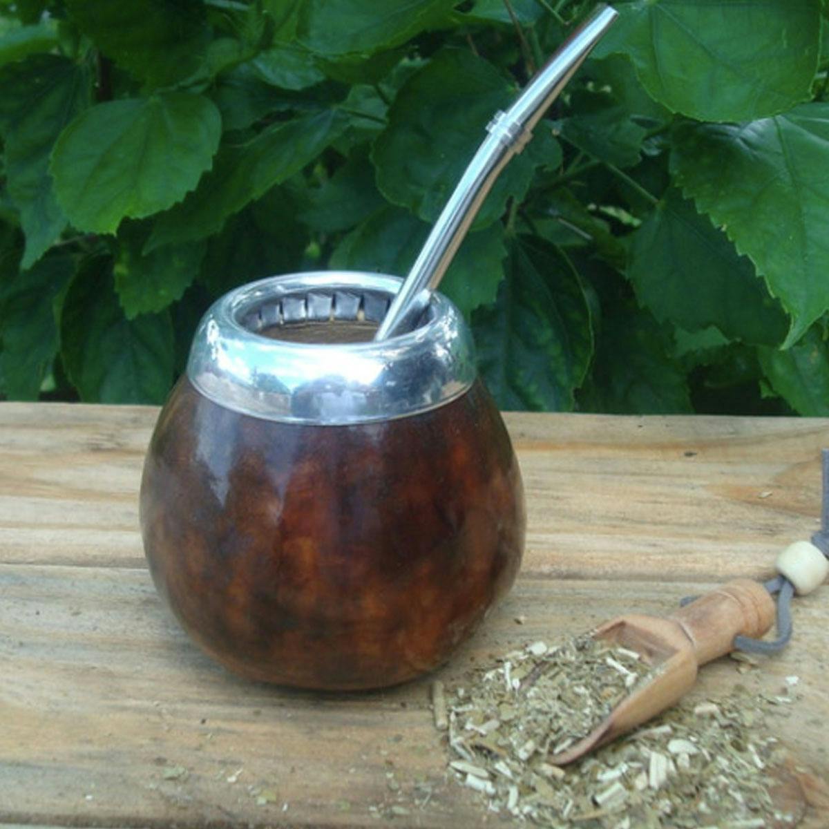 Dark Brown Calabaza Gourd