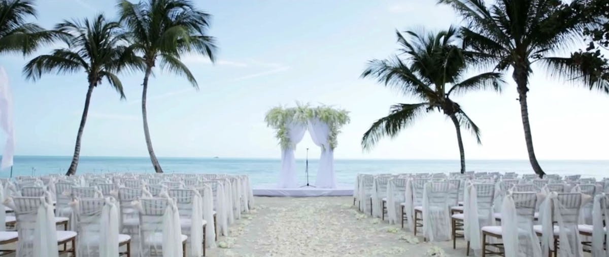 Old Fort Bay Nassau Bahamas wedding