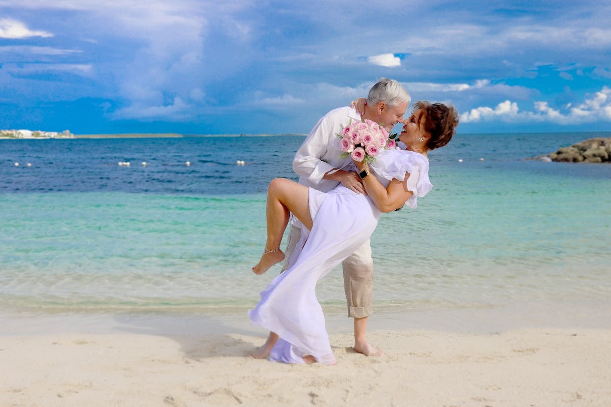 eloping in the Bahamas with wedding planner Glenn Ferguson