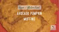 Avocado Pumpkin Muffins