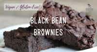 Vegan Gluten-Free Black Bean Brownies