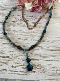 Turquoise Beaded Necklace