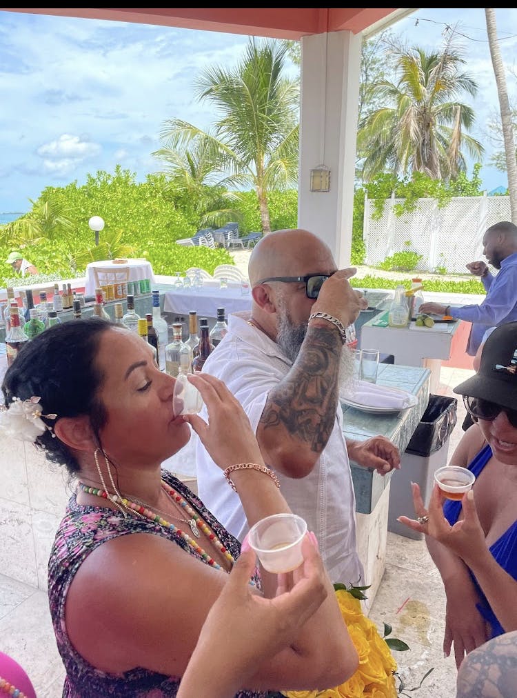 Small Vow Renewal Nassau Bahamas