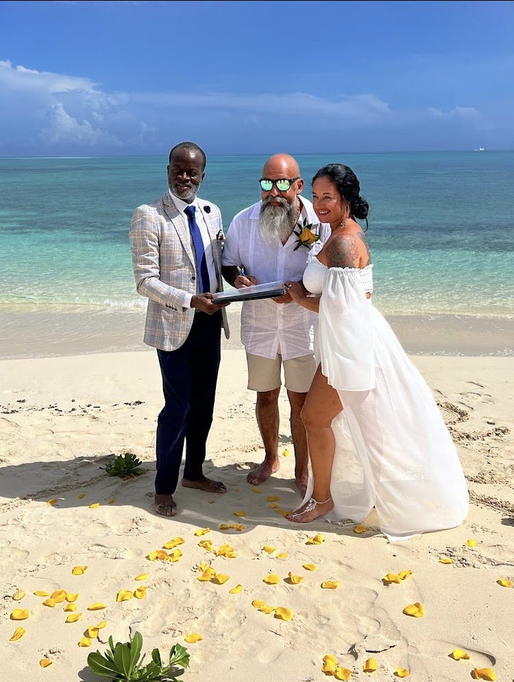 Small Vow Renewal Nassau Bahamas