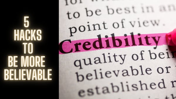 Credibility Believability Trust