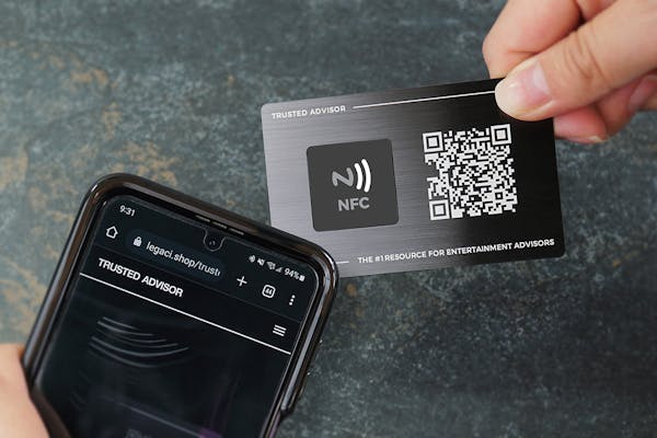 What is a NFC digital business card