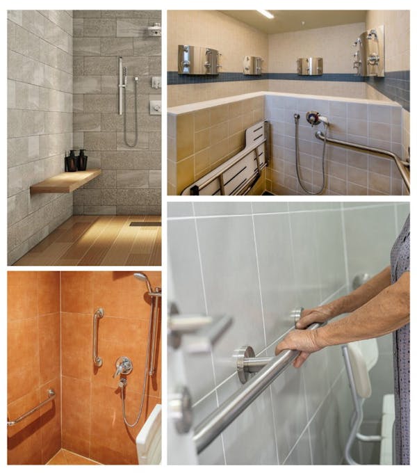 ADA ACCESSIBLE SHOWERS