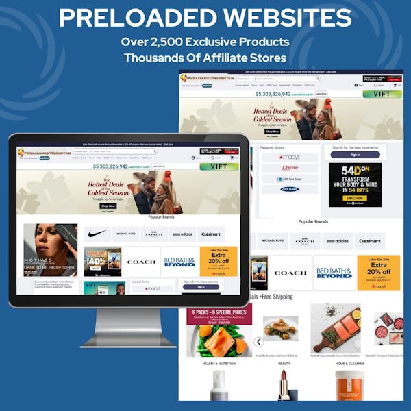 Preloaded Websites