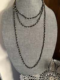 Crochet Necklace & Bracelet Set