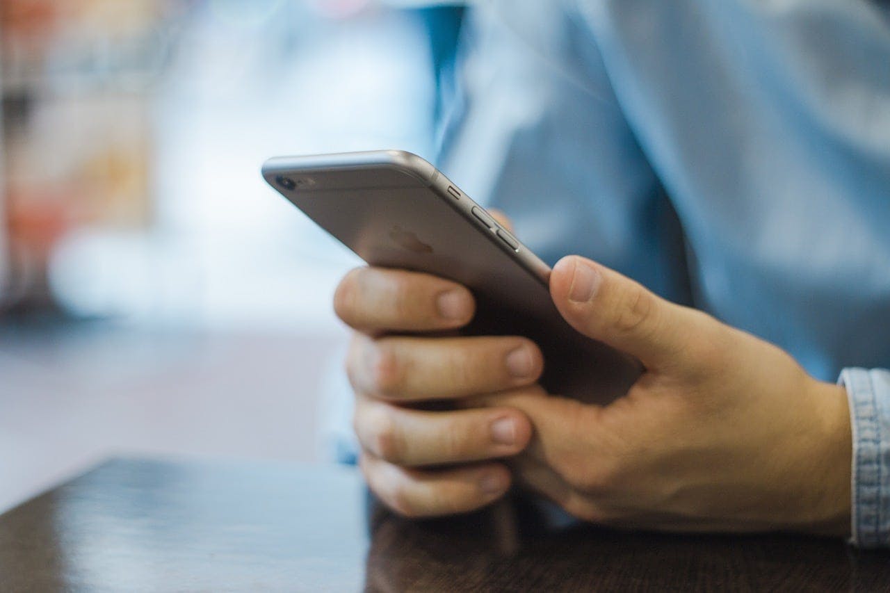 Man With Smartphone