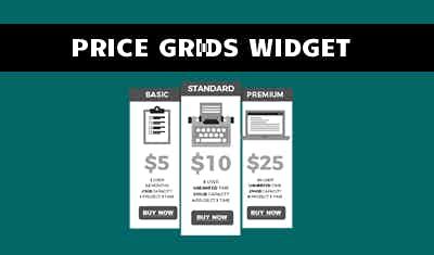 Price Grids Widget