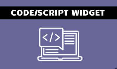 Code/Script Widget