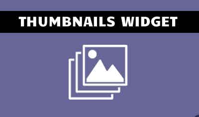 Thumbnail Widget