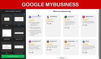 Google MyBusiness Reviews Widget