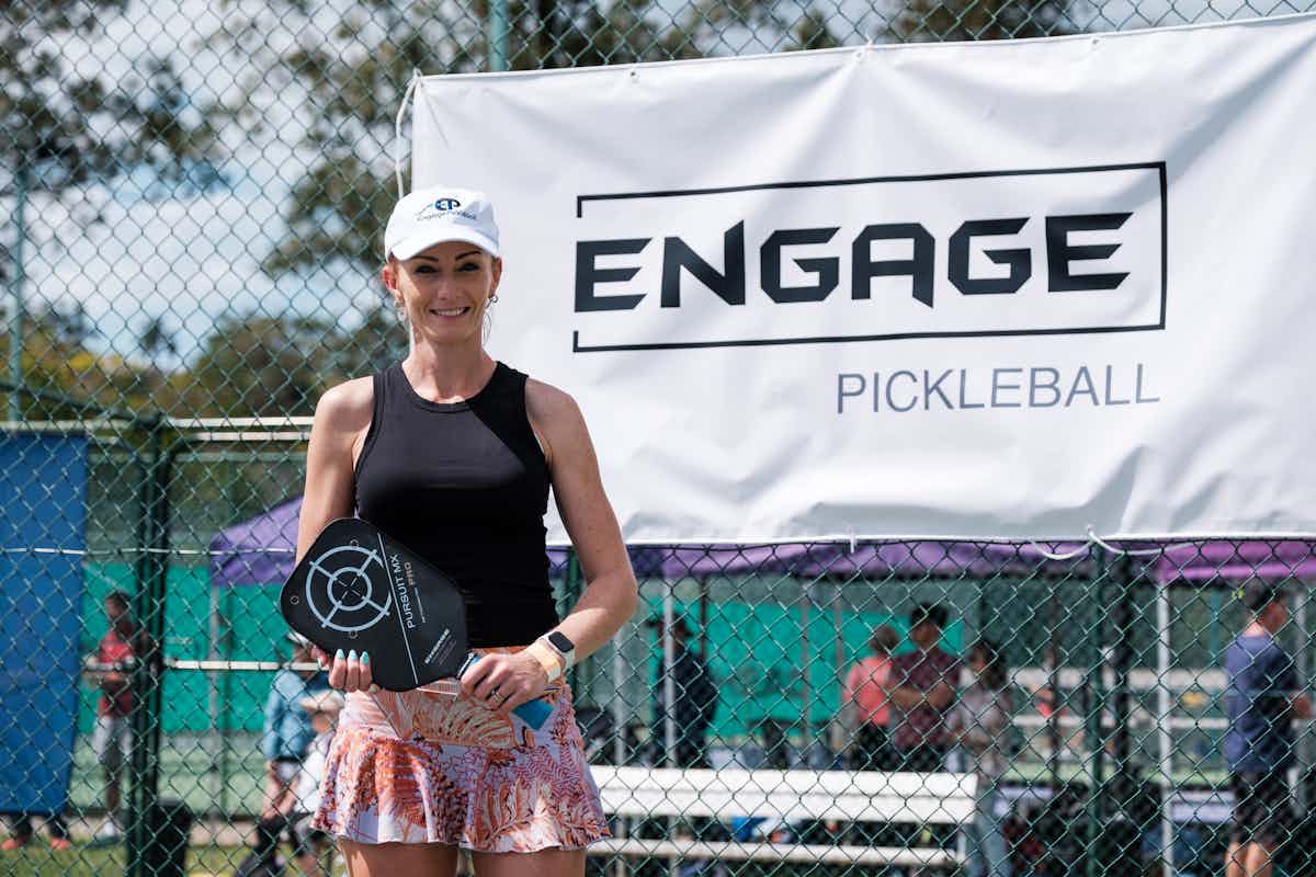 Australian Pickleball Pro Sarah Burr Takes Center Court with Engage Pickleball as In-Country Coordinator