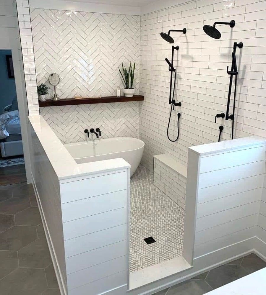 Custom Tile Showers Designed By YOU For Your Individual Needs