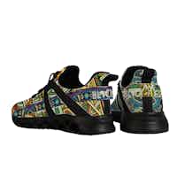BLACK F.L.Y. VersaStride NonSlip Sneakers