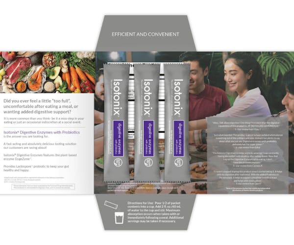 Isotonix Digestive Enzymes with Probiotics Sample