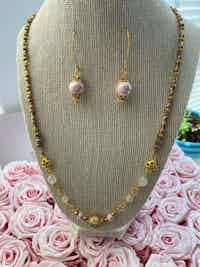 Spring Necklace & Earrings