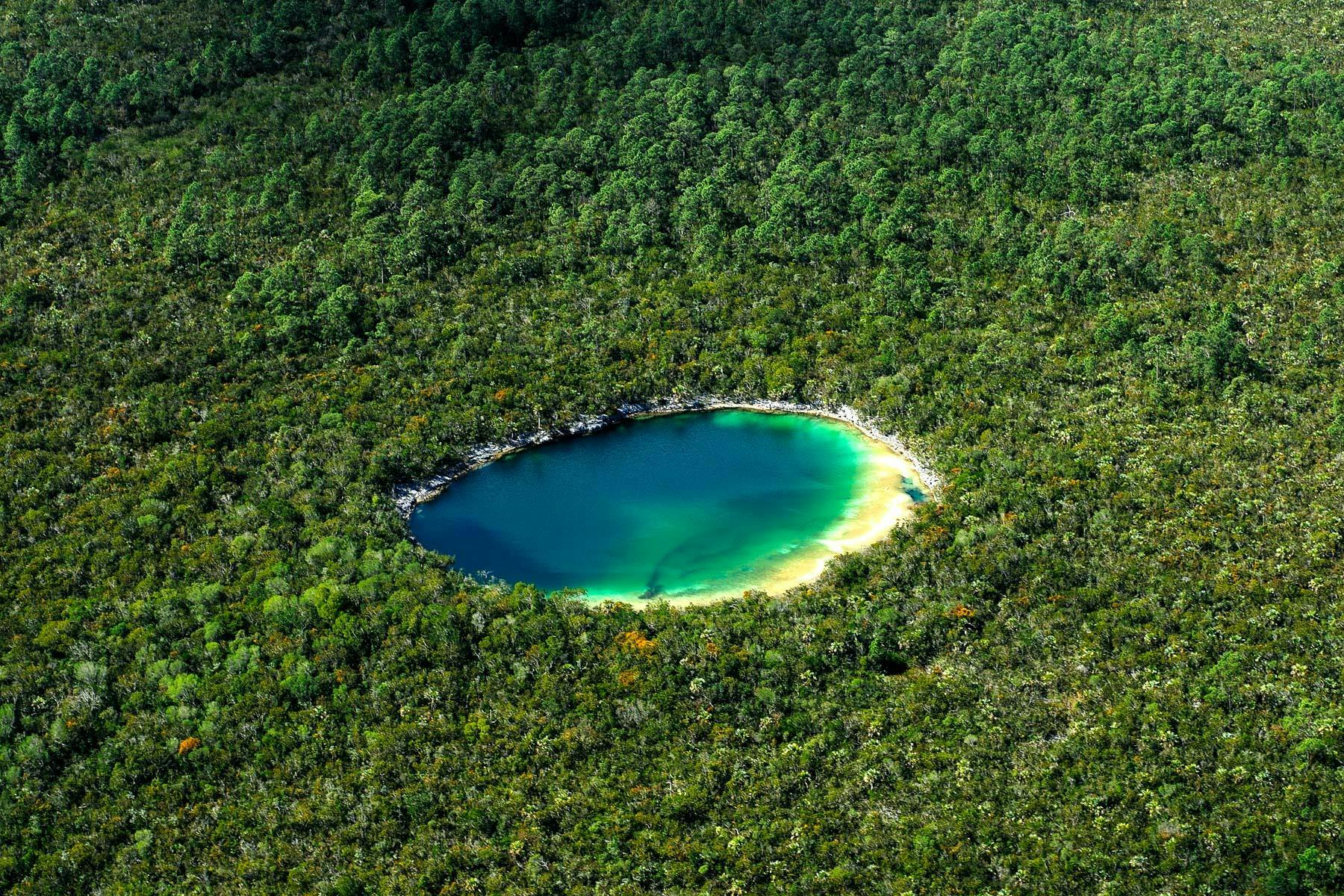 Blue Hole in South Andros