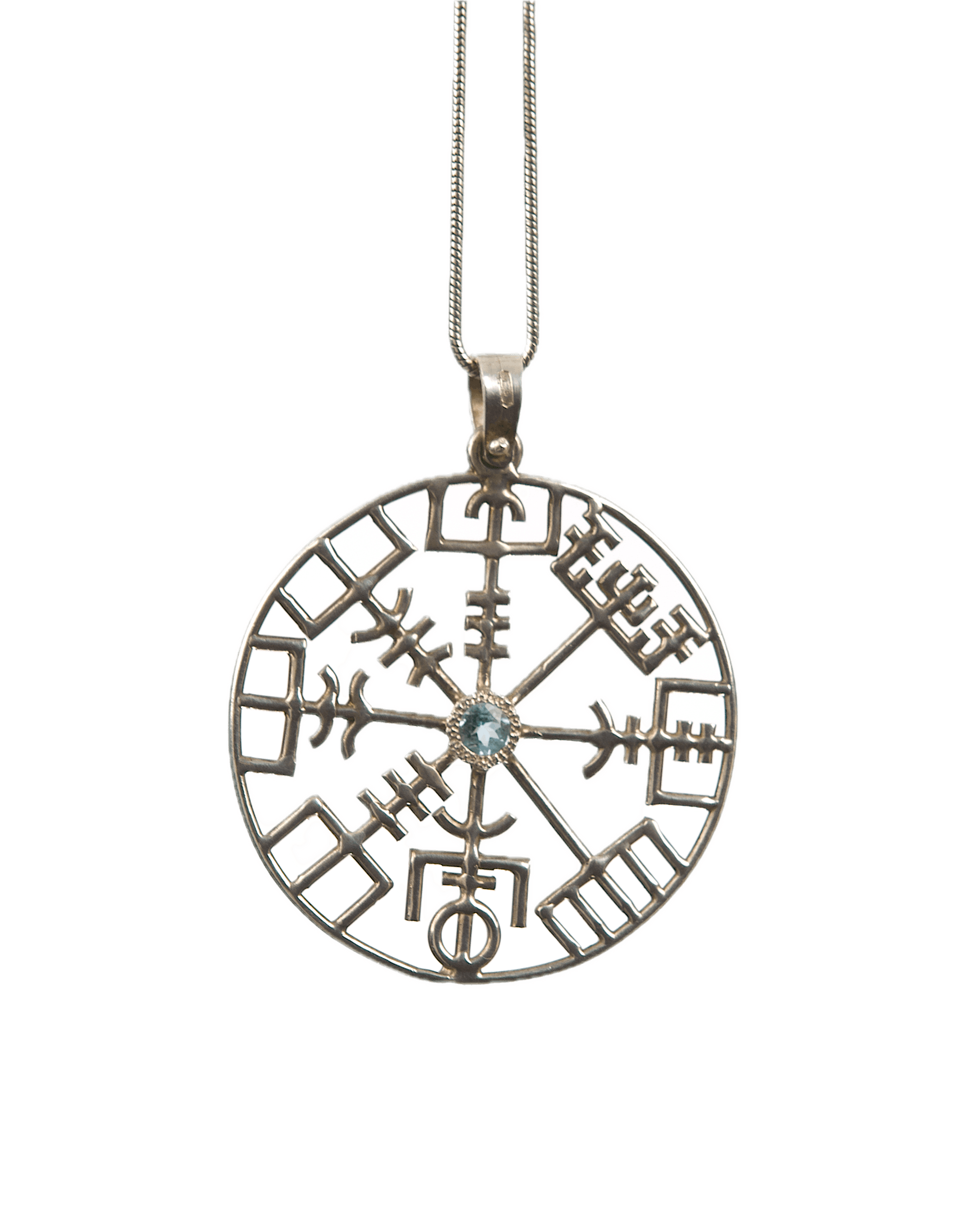 Vegvisir con Cristallo Centrale