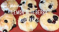 Vegan Gluten-Free Lemon Blueberry Cupcakes