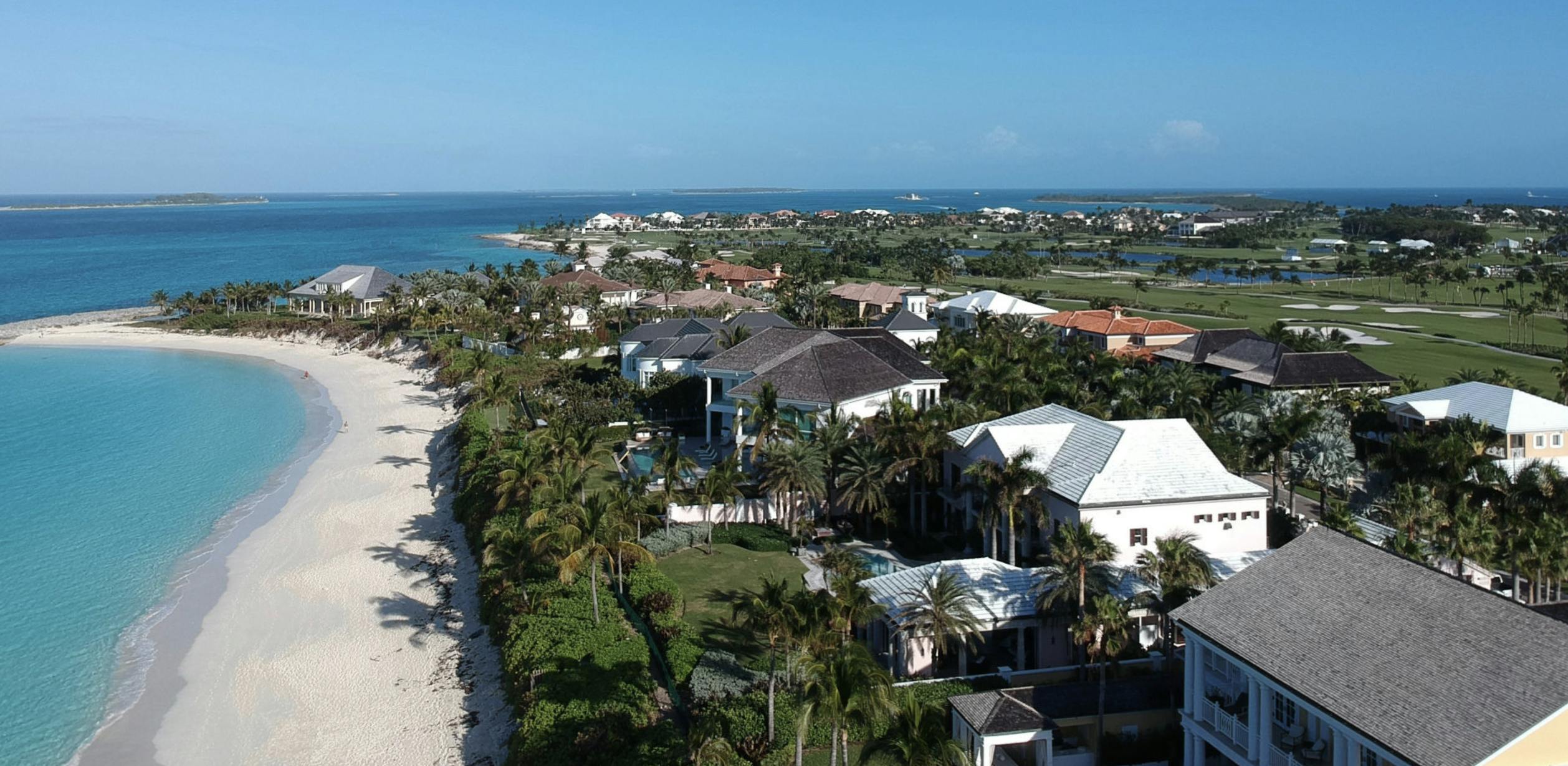 Ocean club estates Bahamas homes for sale