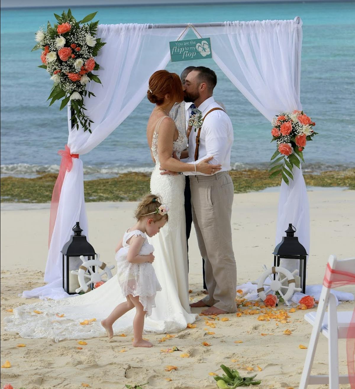 spring Bahamas wedding